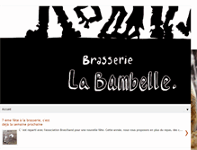 Tablet Screenshot of labambelle.com